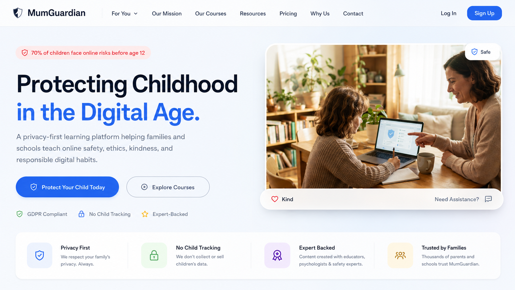 JTech conversion-focused website mockup