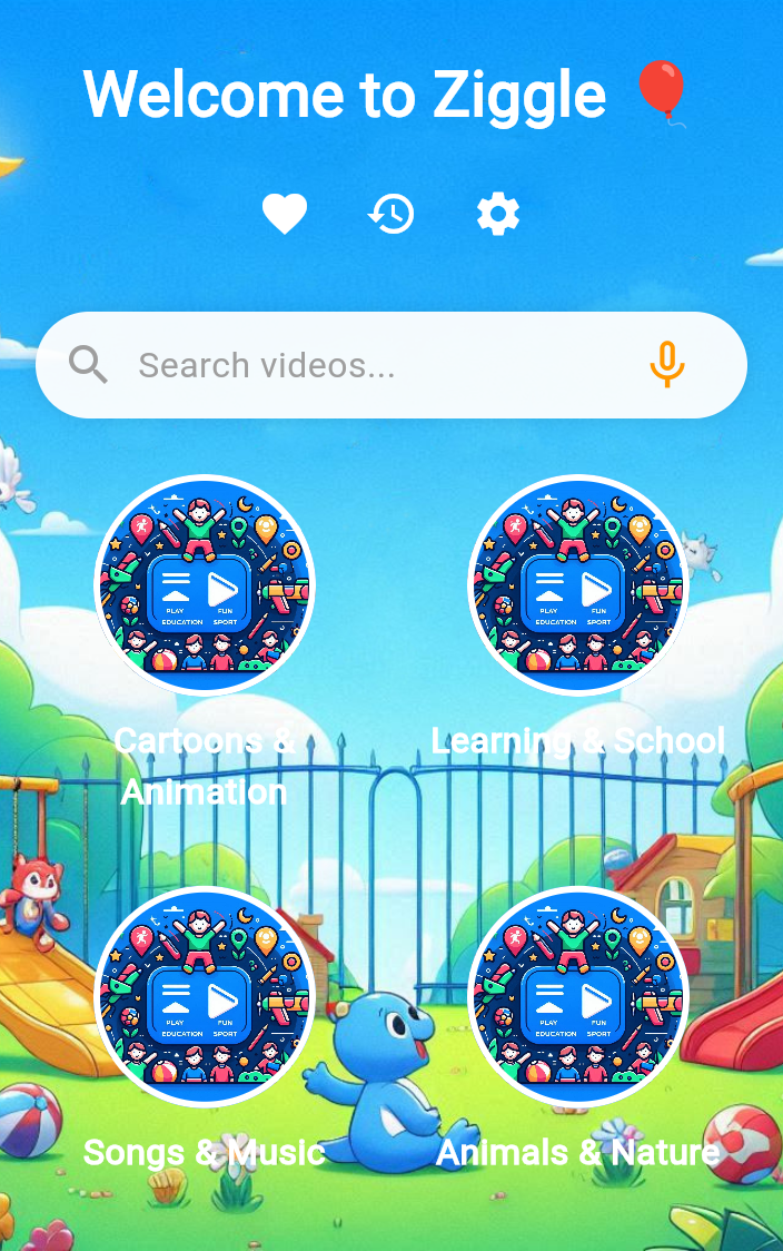 Ziggle curated child-friendly video app